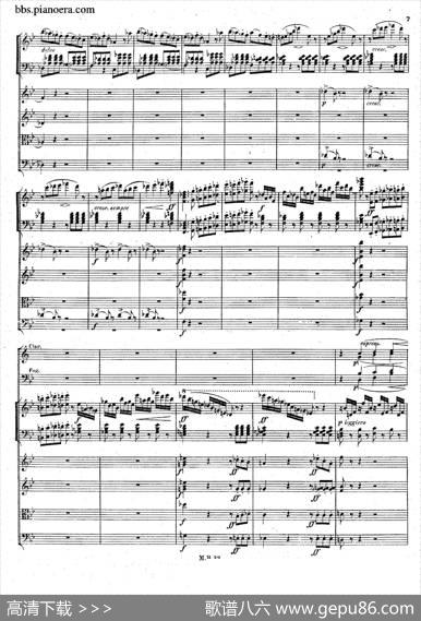 PianoConcertoNo.1ingMinorOp.25（g小调第一钢琴协奏曲·总谱）|门德尔松