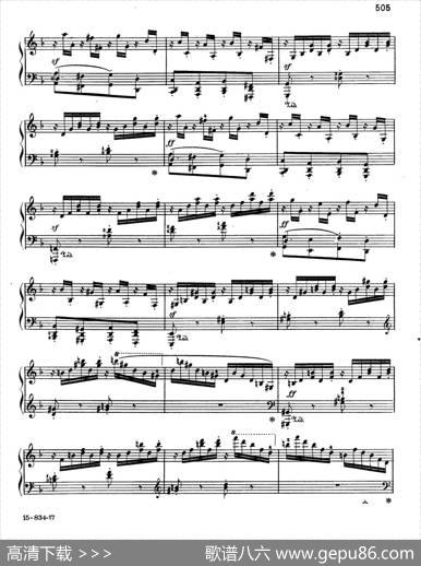 VariationsSerieusesOp.54（d小调庄严变奏曲）|门德尔松