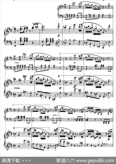 CapriccioBrillanteinBMajorOp.22（B大调华丽随想曲·钢琴独奏）|门德尔松