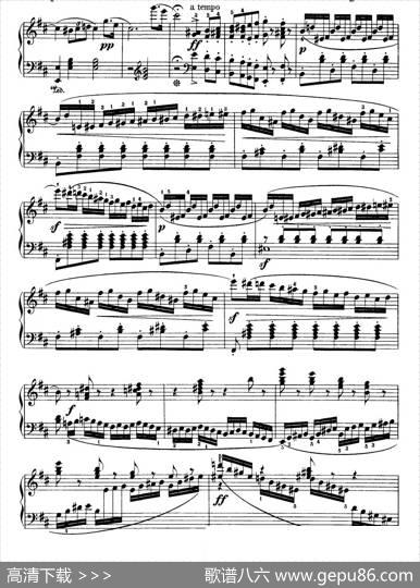 CapriccioBrillanteinBMajorOp.22（B大调华丽随想曲·钢琴独奏）|门德尔松