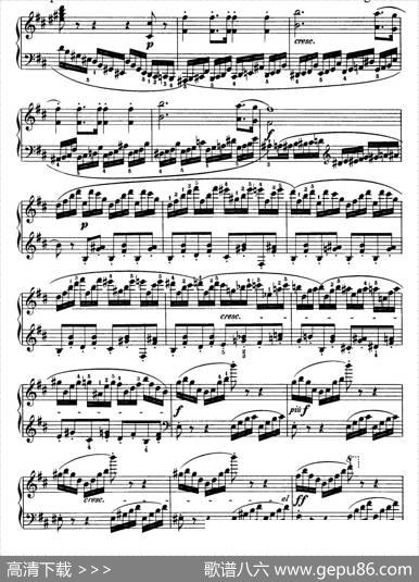 CapriccioBrillanteinBMajorOp.22（B大调华丽随想曲·钢琴独奏）|门德尔松