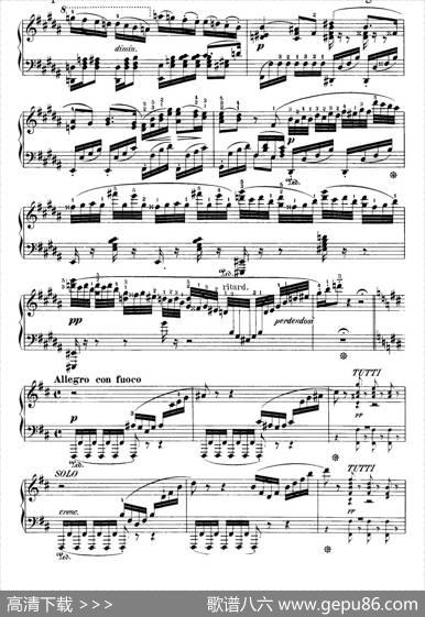 CapriccioBrillanteinBMajorOp.22（B大调华丽随想曲·钢琴独奏）|门德尔松