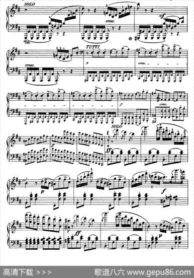 CapriccioBrillanteinBMajorOp.22（B大调华丽随想曲·钢琴独奏）|门德尔松