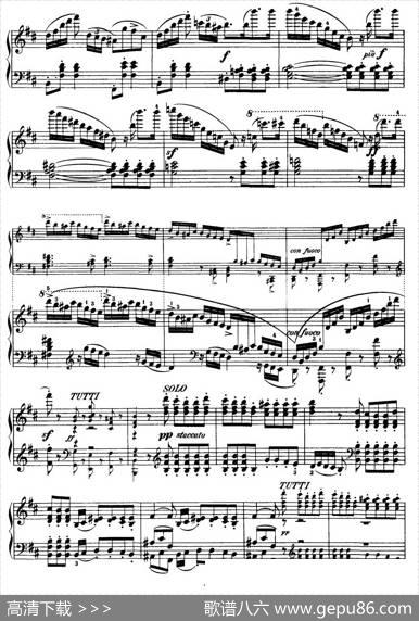 CapriccioBrillanteinBMajorOp.22（B大调华丽随想曲·钢琴独奏）|门德尔松