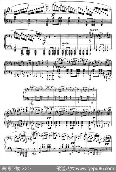 CapriccioBrillanteinBMajorOp.22（B大调华丽随想曲·钢琴独奏）|门德尔松