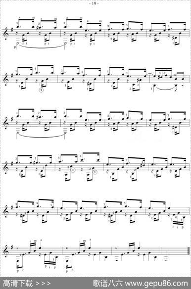FernandoSor《12Studies,Op.60》（STUDY10）