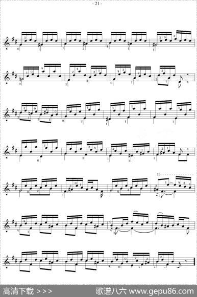 FernandoSor《12Studies,Op.60》（STUDY11）
