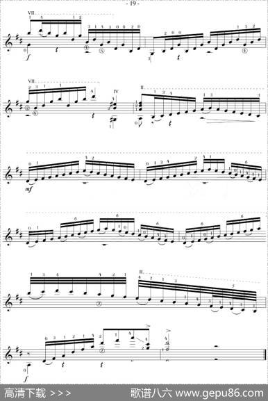 MauroGiuliani《12Studies,Op.48》（STUDY11）