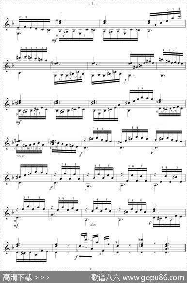 MauroGiuliani《12Studies,Op.48》（STUDY17）