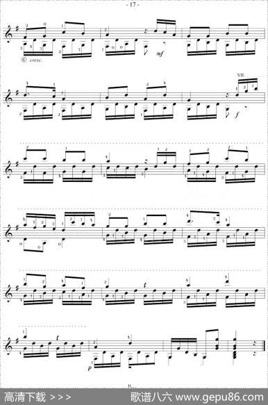 MauroGiuliani《12Studies,Op.48》（STUDY20）