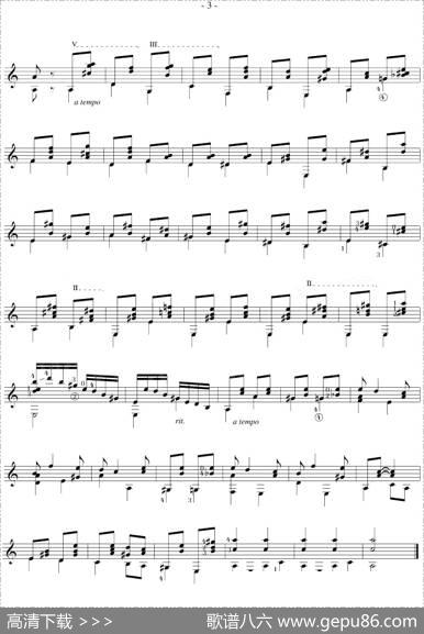 NapoleonCoste《25Studies,Op.38》（STUDY1）
