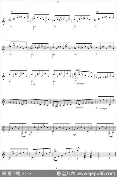 NapoleonCoste《25Studies,Op.38》（STUDY2）