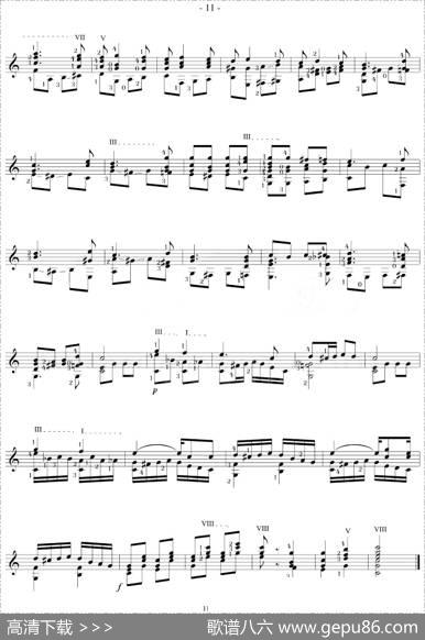 NapoleonCoste《25Studies,Op.38》（STUDY13）