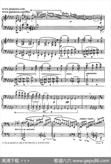 Sarabande&Chaconne（萨拉班德和恰空）|亨德尔原曲、李斯特改编