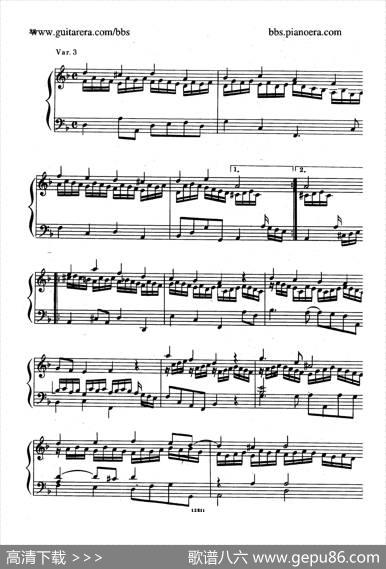 SuiteNo.3indMinorHWV428（d小调第三组曲）|亨德尔