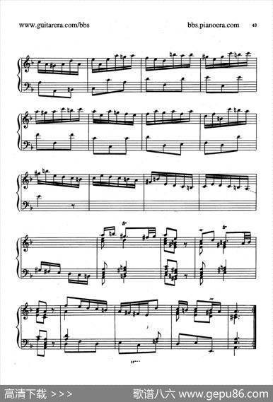 SuiteNo.3indMinorHWV428（d小调第三组曲）|亨德尔