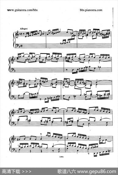 SuiteNo.3indMinorHWV428（d小调第三组曲）|亨德尔