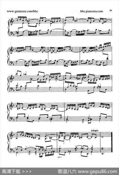 SuiteNo.3indMinorHWV428（d小调第三组曲）|亨德尔