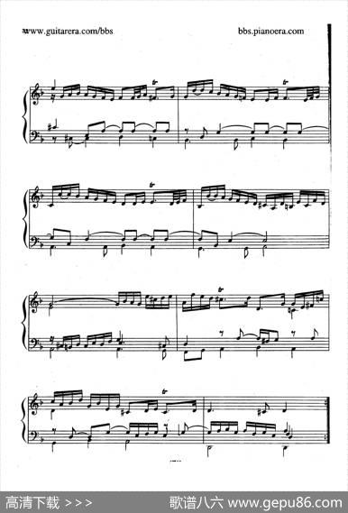SuiteNo.3indMinorHWV428（d小调第三组曲）|亨德尔