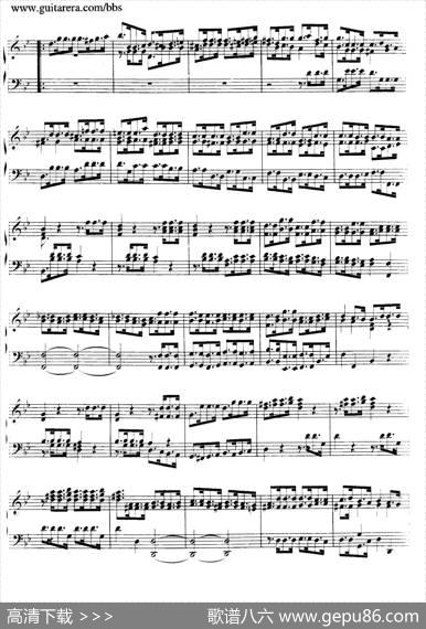 SuiteNo.7ingMinorHWV432（g小调第七组曲）|亨德尔