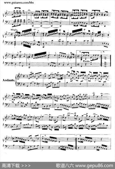SuiteNo.7ingMinorHWV432（g小调第七组曲）|亨德尔