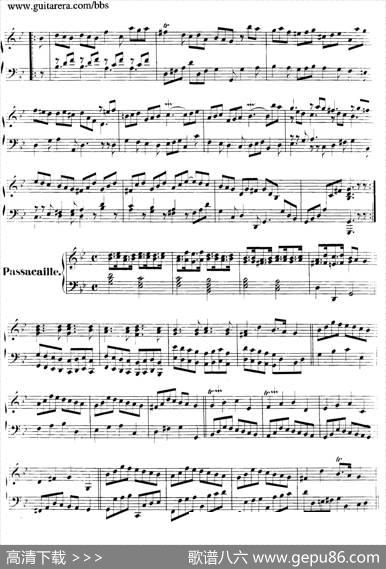 SuiteNo.7ingMinorHWV432（g小调第七组曲）|亨德尔