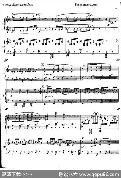 SonataforTwoPianos（双钢琴奏鸣曲）|弗朗西斯·普朗克