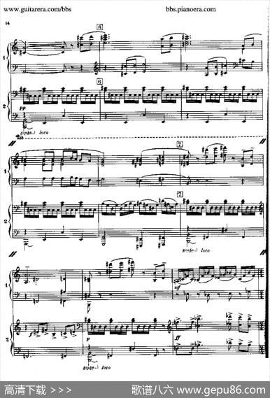 SonataforTwoPianos（双钢琴奏鸣曲）|弗朗西斯·普朗克