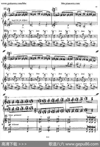SonataforTwoPianos（双钢琴奏鸣曲）|弗朗西斯·普朗克