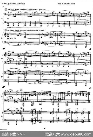 SonataforTwoPianos（双钢琴奏鸣曲）|弗朗西斯·普朗克