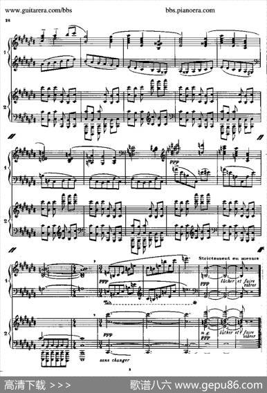 SonataforTwoPianos（双钢琴奏鸣曲）|弗朗西斯·普朗克