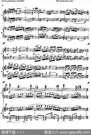 SonataforTwoPianos（双钢琴奏鸣曲）|弗朗西斯·普朗克