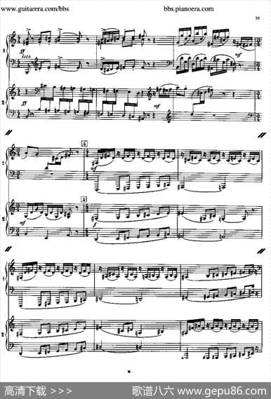 SonataforTwoPianos（双钢琴奏鸣曲）|弗朗西斯·普朗克
