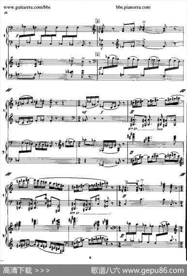 SonataforTwoPianos（双钢琴奏鸣曲）|弗朗西斯·普朗克