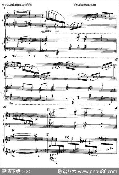 SonataforTwoPianos（双钢琴奏鸣曲）|弗朗西斯·普朗克