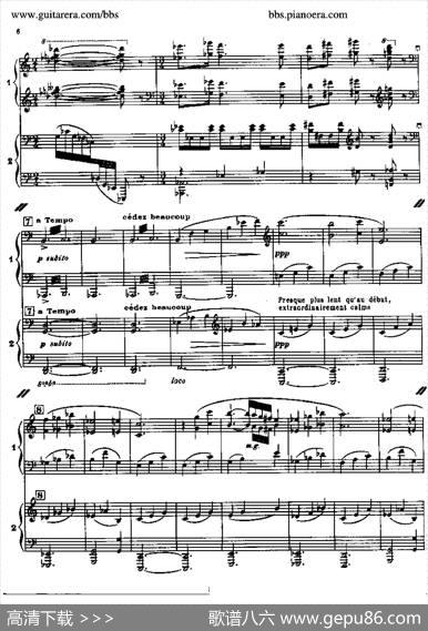 SonataforTwoPianos（双钢琴奏鸣曲）|弗朗西斯·普朗克