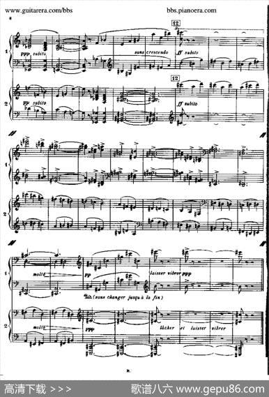 SonataforTwoPianos（双钢琴奏鸣曲）|弗朗西斯·普朗克