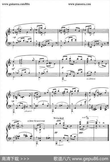 15Improvisations（15首即兴曲·XIII）|弗朗西斯·普朗克