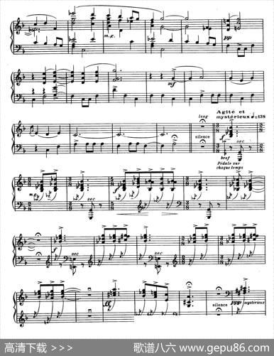 EightNocturnes（8首夜曲·Ⅲ）|弗朗西斯·普朗克