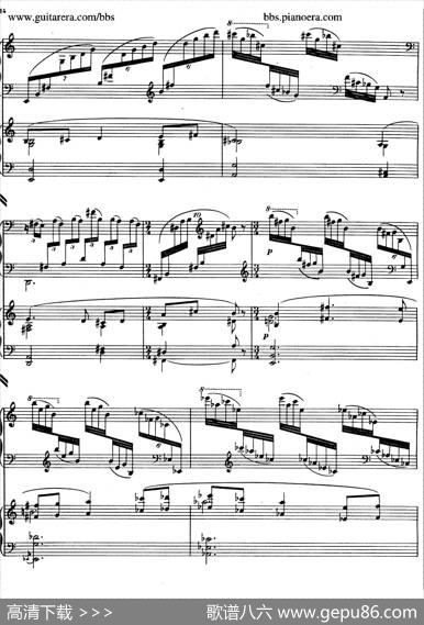 PianoConcertoinc-sharpMinor（升c小调钢琴协奏曲·第一乐章）|弗朗西斯·普朗克