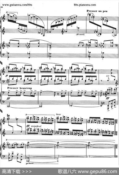 PianoConcertoinc-sharpMinor（升c小调钢琴协奏曲·第一乐章）|弗朗西斯·普朗克