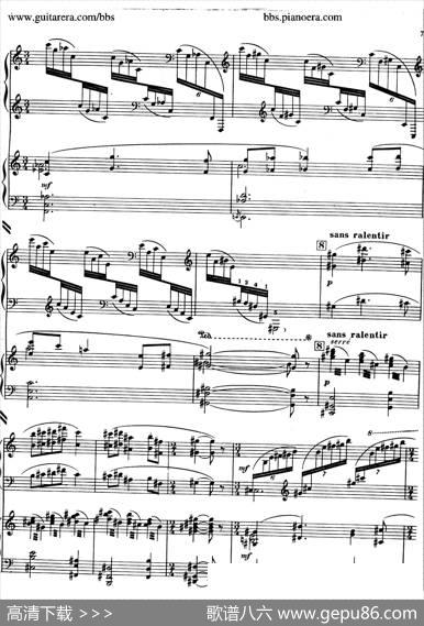 PianoConcertoinc-sharpMinor（升c小调钢琴协奏曲·第一乐章）|弗朗西斯·普朗克