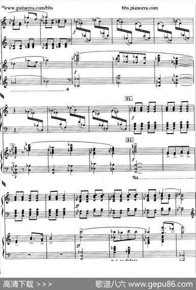 PianoConcertoinc-sharpMinor（升c小调钢琴协奏曲·第三乐章）|弗朗西斯·普朗克