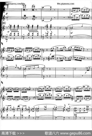 PianoConcertoinc-sharpMinor（升c小调钢琴协奏曲·第三乐章）|弗朗西斯·普朗克