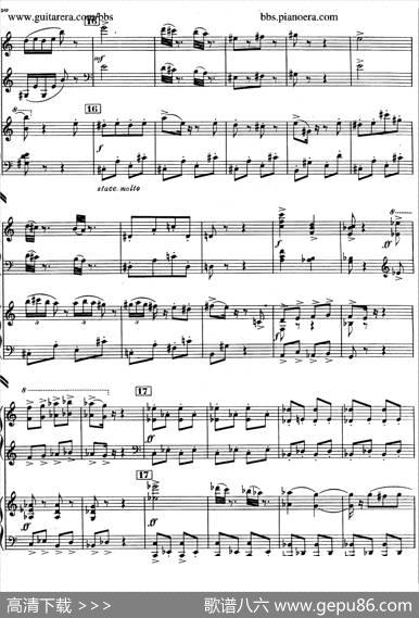 PianoConcertoinc-sharpMinor（升c小调钢琴协奏曲·第三乐章）|弗朗西斯·普朗克