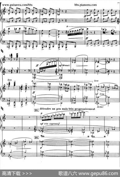 PianoConcertoinc-sharpMinor（升c小调钢琴协奏曲·第三乐章）|弗朗西斯·普朗克