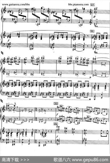 PianoConcertoinc-sharpMinor（升c小调钢琴协奏曲·第三乐章）|弗朗西斯·普朗克