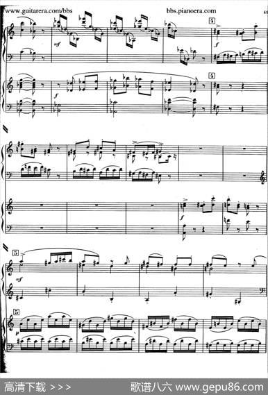 PianoConcertoinc-sharpMinor（升c小调钢琴协奏曲·第三乐章）|弗朗西斯·普朗克