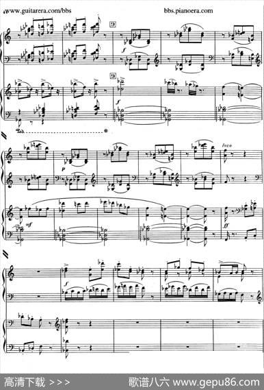 PianoConcertoinc-sharpMinor（升c小调钢琴协奏曲·第三乐章）|弗朗西斯·普朗克