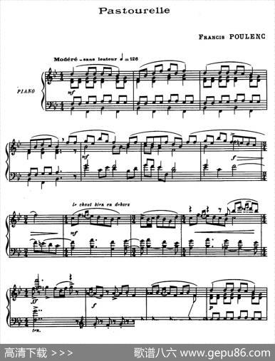 Pastourelle（方阵舞）|弗朗西斯·普朗克